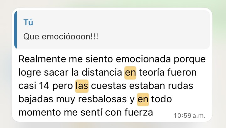 Testimonio real